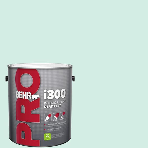 BEHR PRO 1 gal. #490C-2 Adriatic Mist Dead Flat Interior Paint