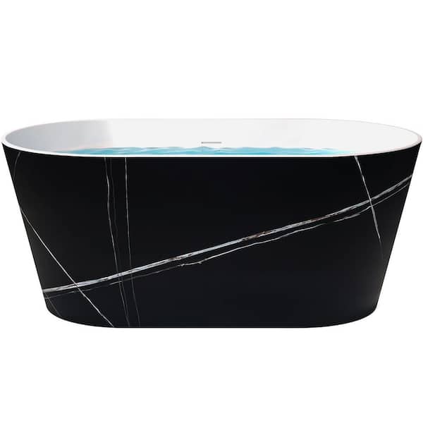 Jewel 60 in. Acrylic Double Backrest Flatbottom Non-Whirlpool Bathtub in White Jewel 60 in. Acrylic Double Backrest Flatbottom Non-Whirlpool Bathtub in White