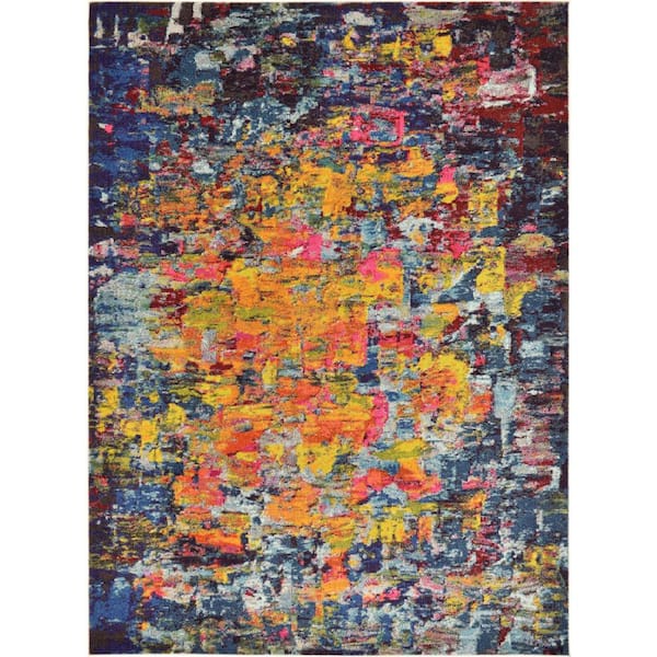 Unique Loom Estrella Guell Multi 8' 0 x 11' 0 Area Rug