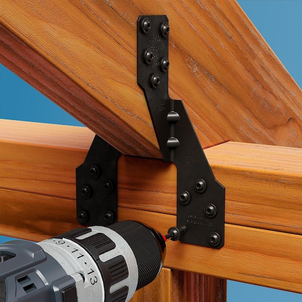 Simpson Strong-Tie Outdoor Accents H2. 5APC 18-Gauge ZMAX, Black