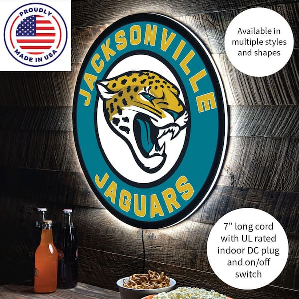 Fan Creations Sign Jacksonville Jaguars Fans Welcome, Multi