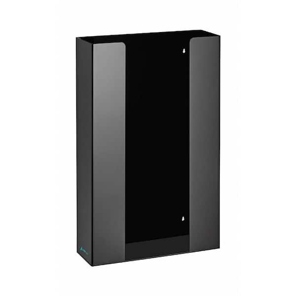 AdirMed Triple Box Capacity Acrylic Black Glove Dispenser