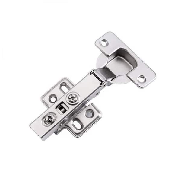 Kingsman Hardware Concealed (35 mm) 110-Degree Clip-On Frameless Full Overlay Cabinet Hinge 12-Pairs (24 Pieces)