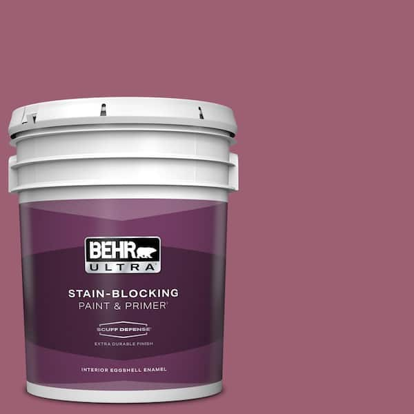 BEHR ULTRA 5 gal. #M130-6 Tropical Hibiscus Extra Durable Eggshell Enamel Interior Paint & Primer