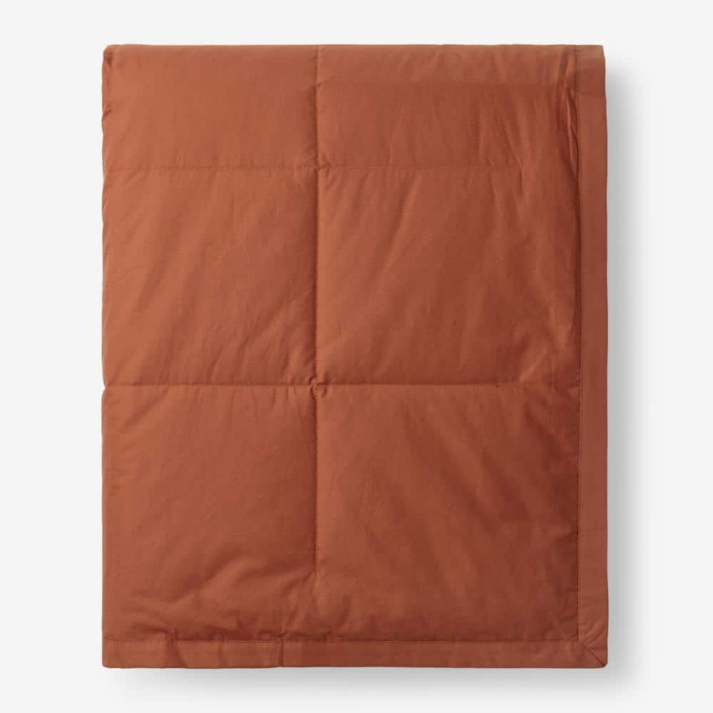 LaCrosse Down Copper Cotton King Blanket -  The Company Store, 11182A-K-COPPER