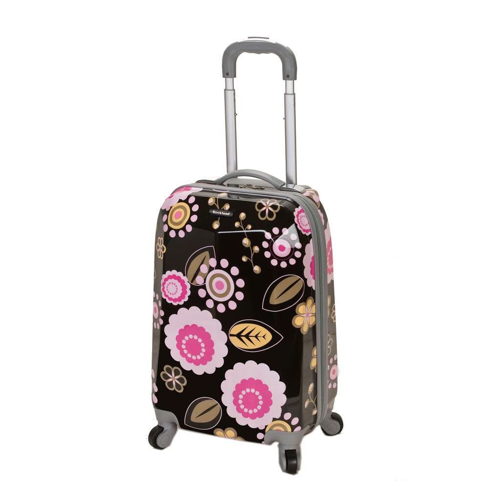 Rockland Vision 20 in. Pucci Hardside Carry-On Suitcase F151-PUCCI