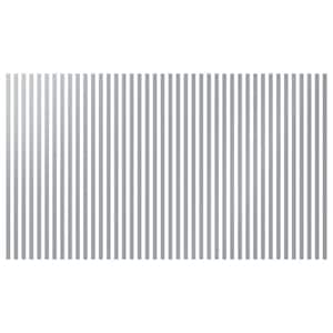 Adjustable Slat Wall 1/8 in. T x 1 ft. W x 4 ft. L Grey Acrylic Decorative Wall Paneling (42-Pack)