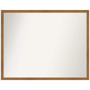 Carlisle Blonde Narrow 29 in. W x 23 in. H Rectangle Non-Beveled Wood Framed Wall Mirror in Unfinished Wood