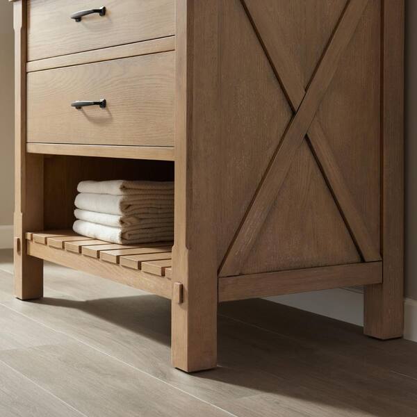 ROSWELL Valencia 36 in. W x 22 in. D x 33.9 in. H Bathroom Vanity 