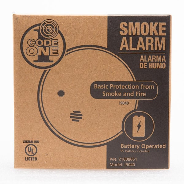 Battery Operated Smoke Detector with Ionization Sensor Battery Operated Smoke Detector with Ionization Sensor