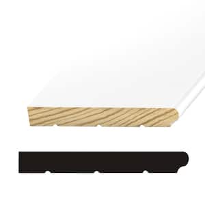 Kelleher 3/4 in. x 4-1/2 in. Primed Pine Stool Molding