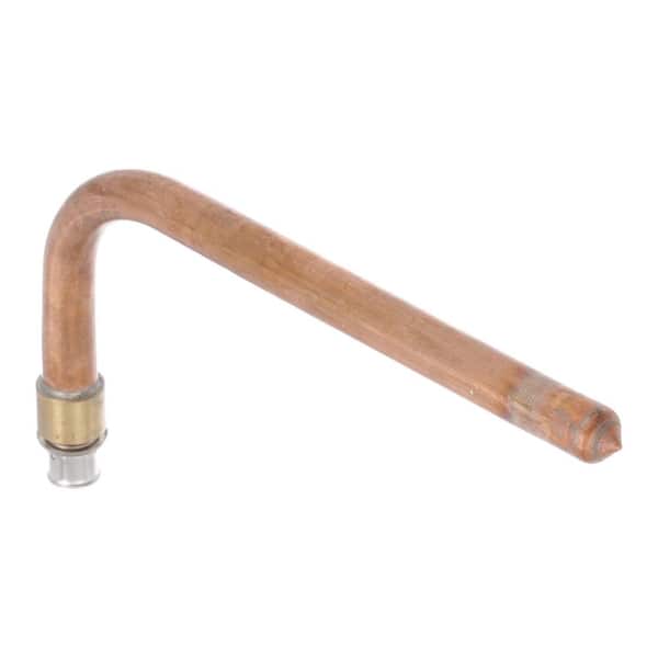 Viega PureFlow 3/8 in. Press x 1/2 in. FTG Zero Lead Brazed Copper 90 Degree Stub-Out (25-pack)