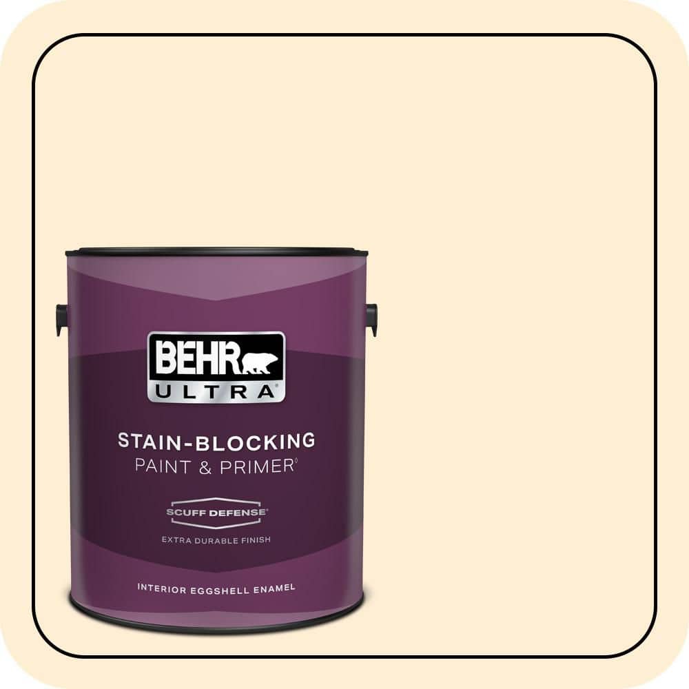 1 gal. #M270-1 Pearly White Extra Durable Eggshell Enamel Interior Paint & Primer price history on PriceWatchPro