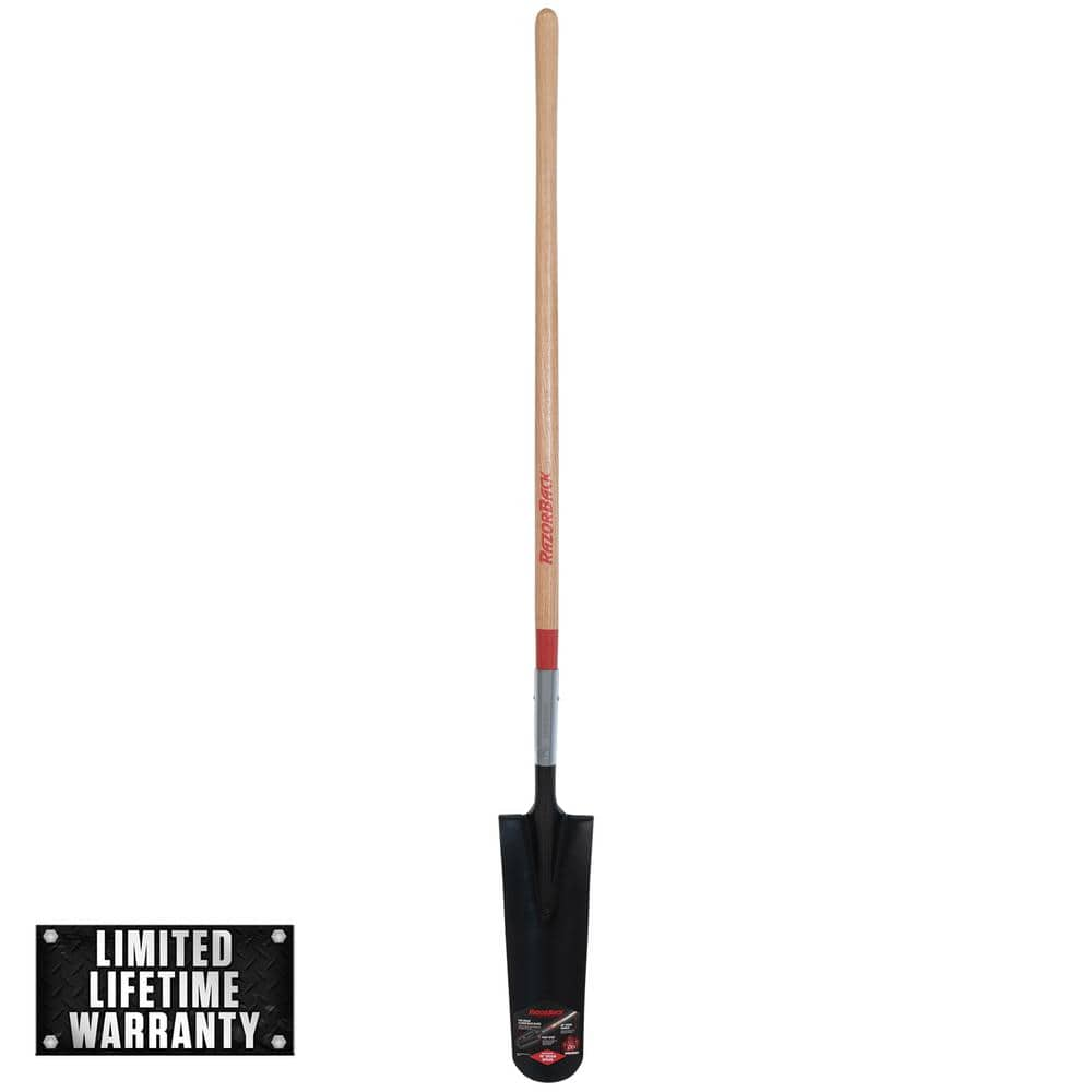 UPC 079617471176 product image for 16 in. Wood Handle Drain Spade | upcitemdb.com