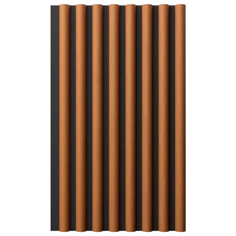 Early American MDF Noise Cancelling Slat Wall Panels (2 Pack)