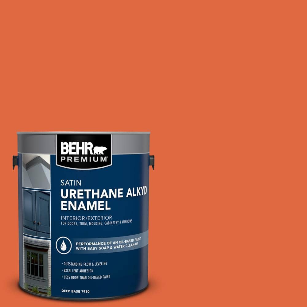 1 gal. #P200-7 Bonfire Night Urethane Alkyd Satin Enamel Interior/Exterior Paint price history on PriceWatchPro