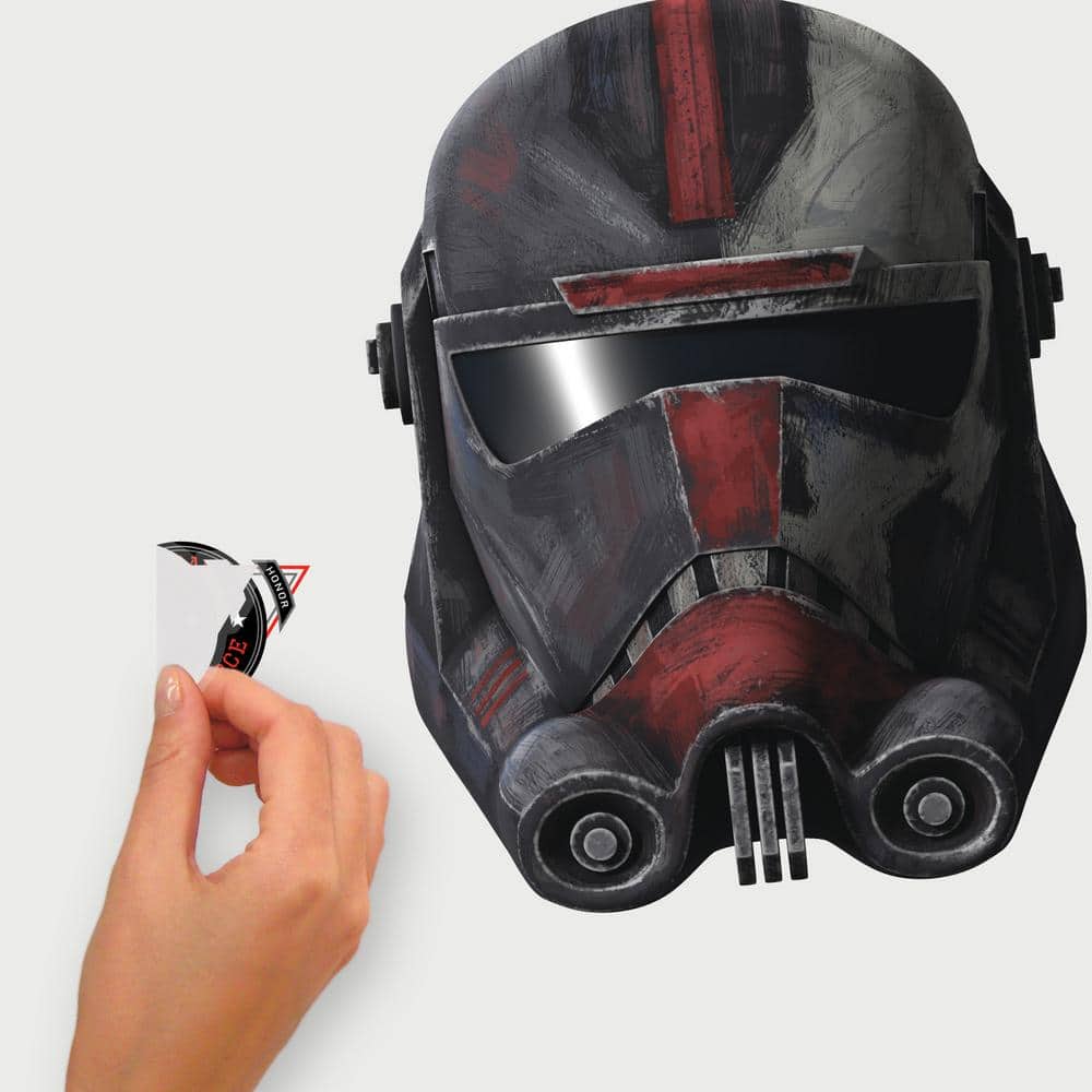Star Wars Bad Batch Helmets Peel and Stick Wall Decals