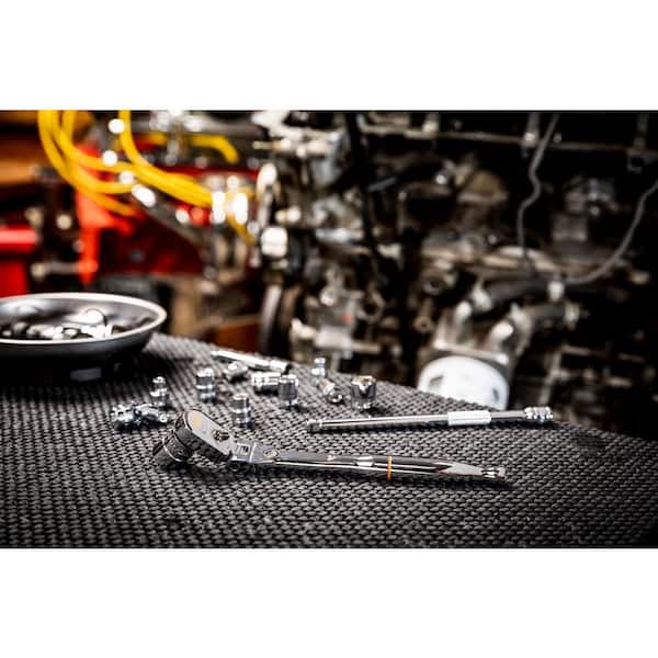 GEARWRENCH 120XP 1/4 in. Drive Locking Flex-Head Ratchet and