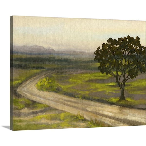 GreatBigCanvas "Road in the Valley II" by Jennifer Goldberger Canvas Wall Art