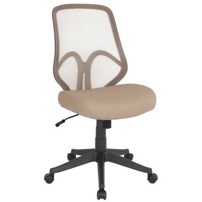 Light Brown Mesh Office/Desk Chair