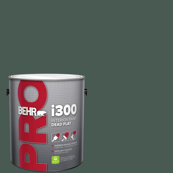 1 gal. #S420-7 Secluded Woods Dead Flat Interior Paint