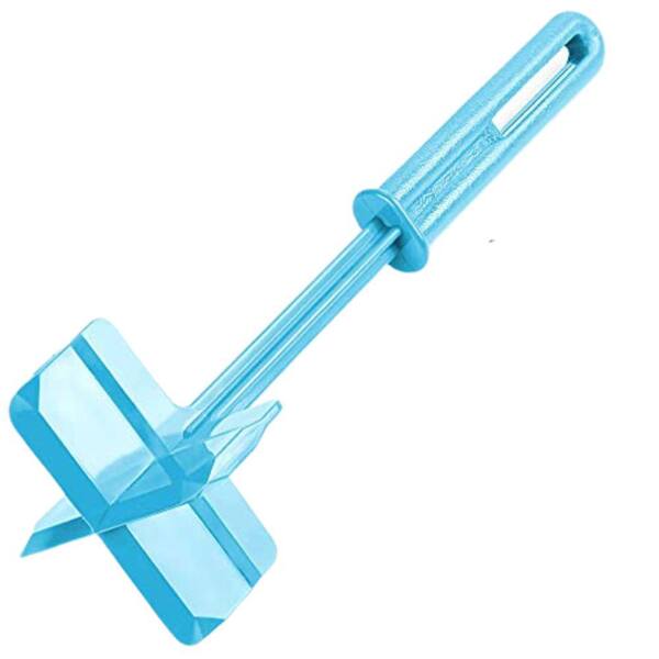 Zulay Kitchen Meat Chopper and Smasher - Light Blue