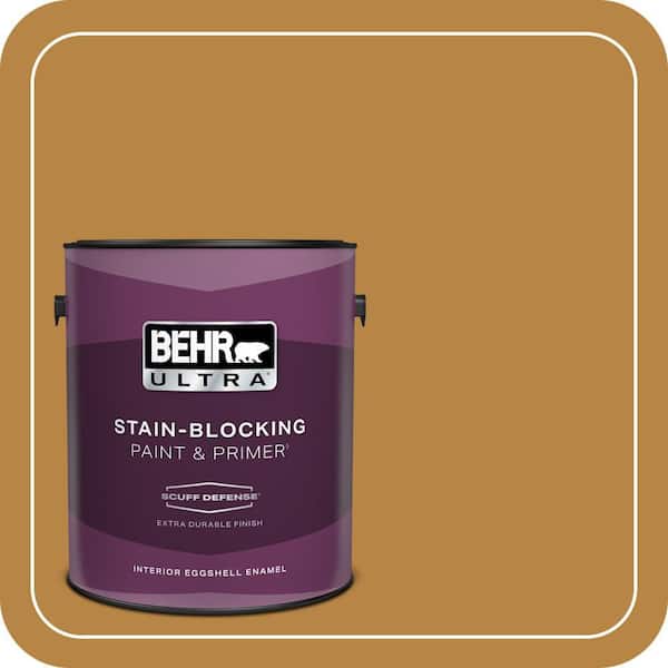 BEHR ULTRA 1 gal. #M270-7 Wild Ginger Extra Durable Eggshell Enamel Interior Paint & Primer