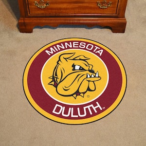 University of Minnesota-Duluth Red 2.25 ft. Round Area Rug