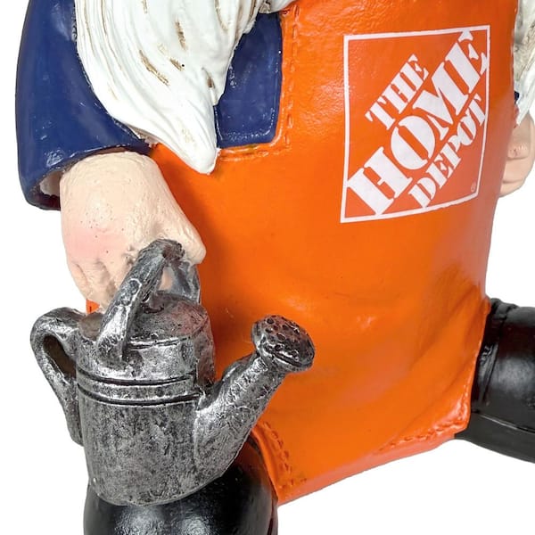 Exhart Solar Home Depot with Trucker Hat and Watering Can