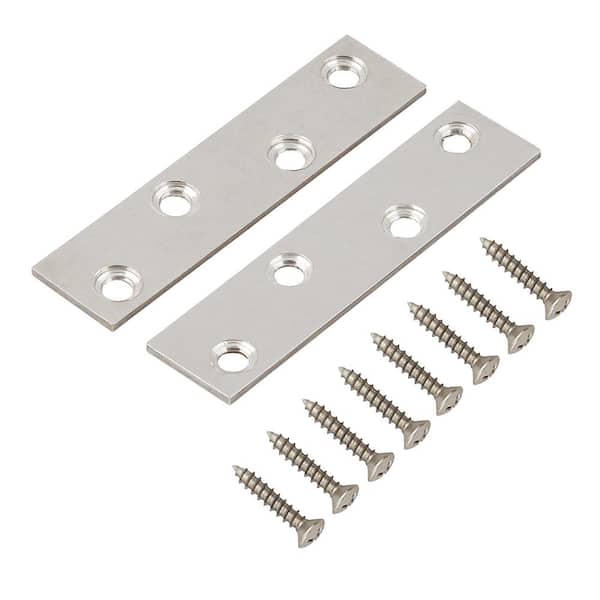 Everbilt (2-Pack) 3 in. Stainless Steel Mending Plate
