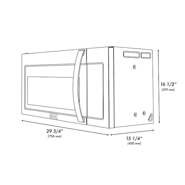 Microwaves – Built-In, Over-the-Range & More