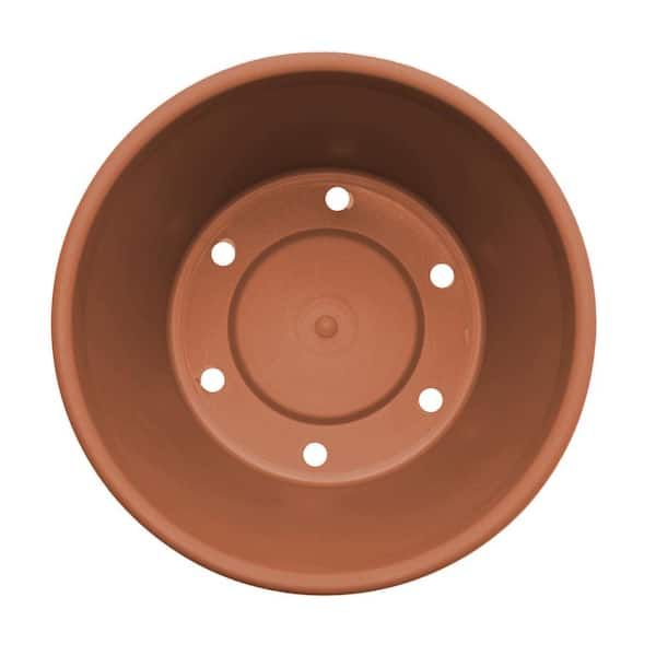 Deroma Cono Planter, Terra Cotta Clay, 12-In.