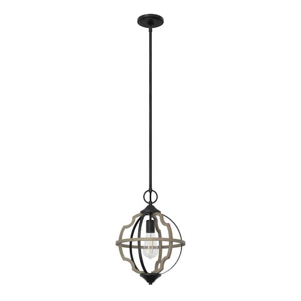 Stone Creek 1 Light Rustic Iron Island Pendant Light Dining Room Light
