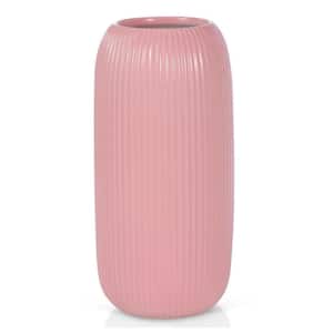 8 in. Pink Ceramic Decorative Vase YACFBP