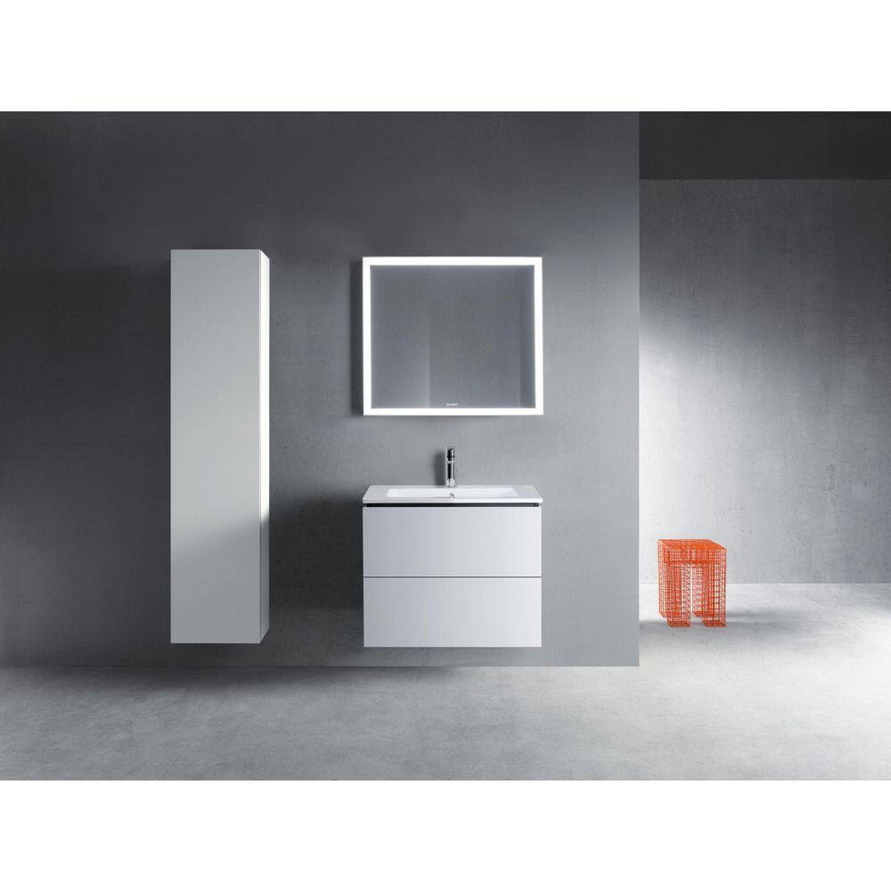 18.88'' White Wood Wall-Mounted Single Bathroom Vanity Base