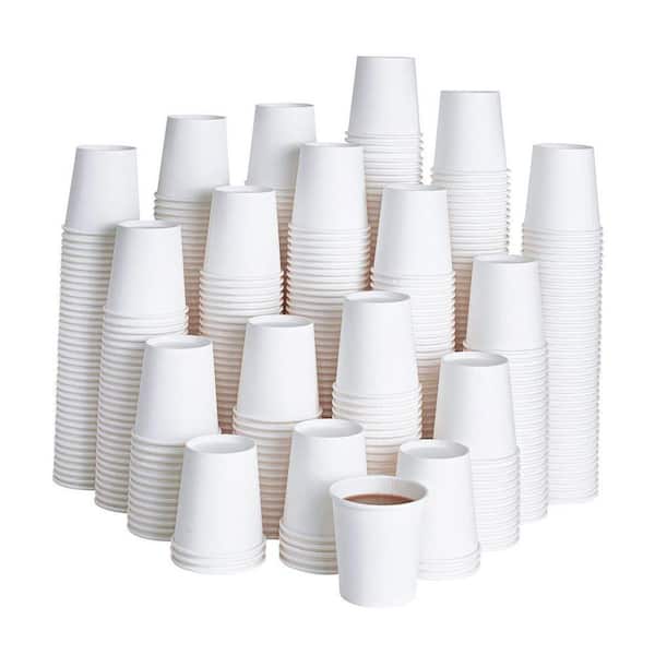 4 oz White Disposable Paper Cups Disposable Tableware Product Type Disposable Material 500 Pack Per Case