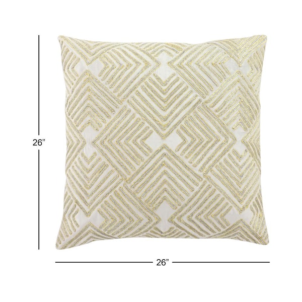 large gold throw pillows