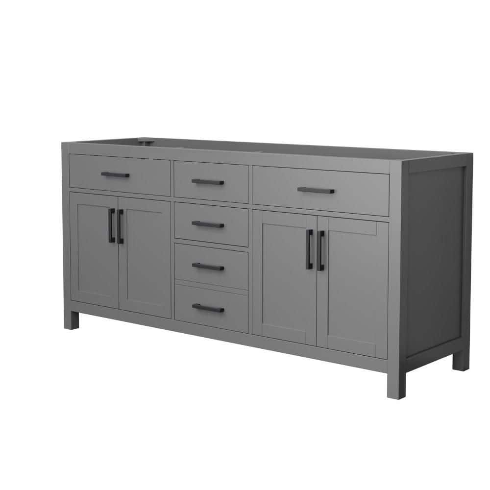 Beckett 71 in. Bath Vanity Cabinet without Top in Dark Gray price history on PriceWatchPro