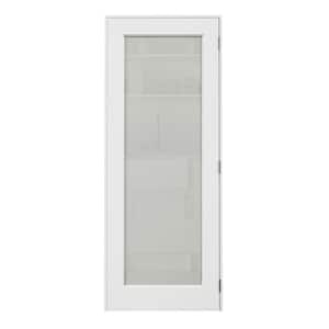 MMI DOOR 30 in. x 80 in. Left Hand Primed Composite Glass
