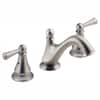 Delta Haywood 8 in. Widespread 2-Handle Bathroom Faucet in Stainless ...