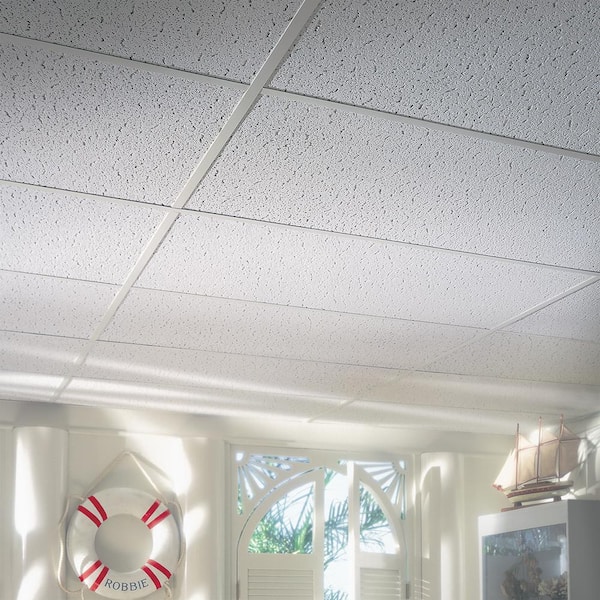 Armstrong CEILINGS Random Texture X Lay-in Ceiling Tile (2400 933 The ...