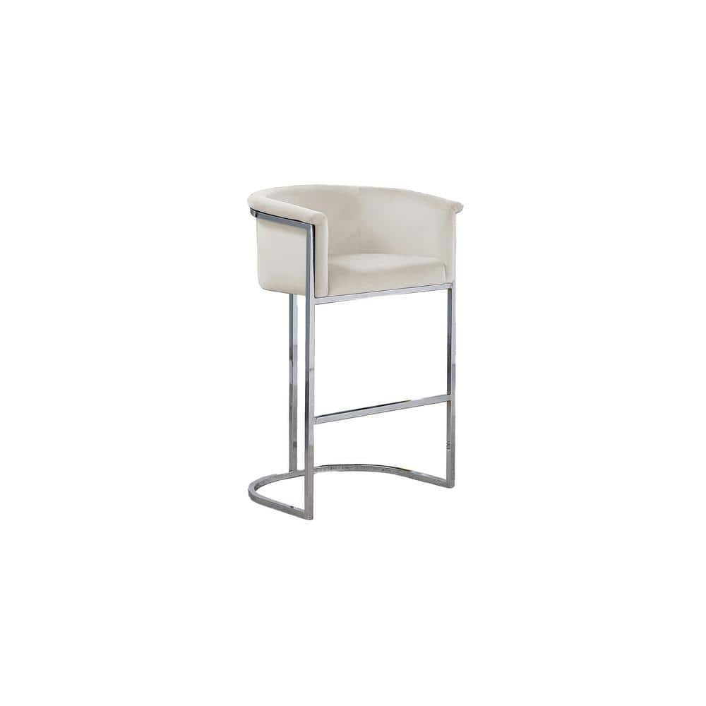Modern Black Metal L-Shaped Accent Chair
