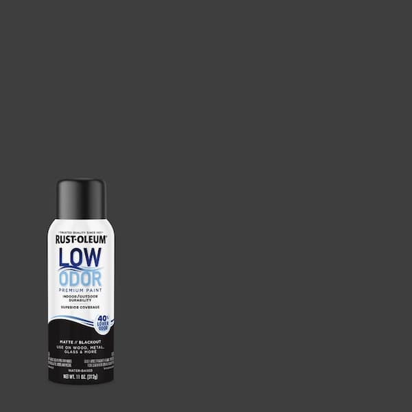 11 oz. Matte Blackout Low Odor Water-Based Spray (Case of 6)