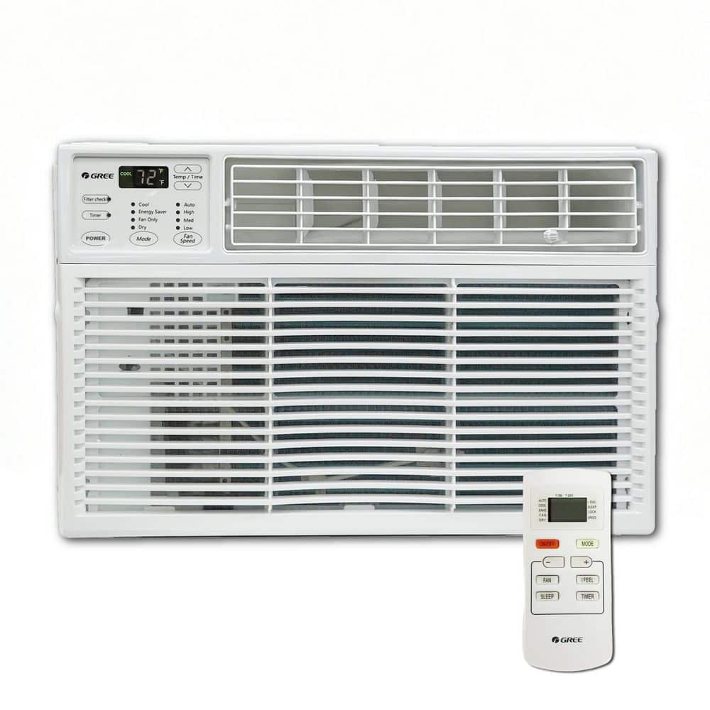8,000 BTU 115-Volt Electronic Window Air Conditioner with Dehumidifier & Remote Control, Cools Up to 350 Sq. Ft price history on PriceWatchPro