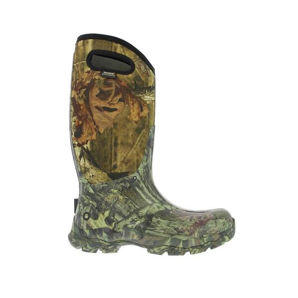 BOGS Ranger Camo Men's 14 in. Size 10 Mossy Oak Rubber with Neoprene Waterproof Hunting Boot