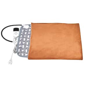 Small Brown Bed, Pet Heating Pad Waterproof Electric Heating Mat