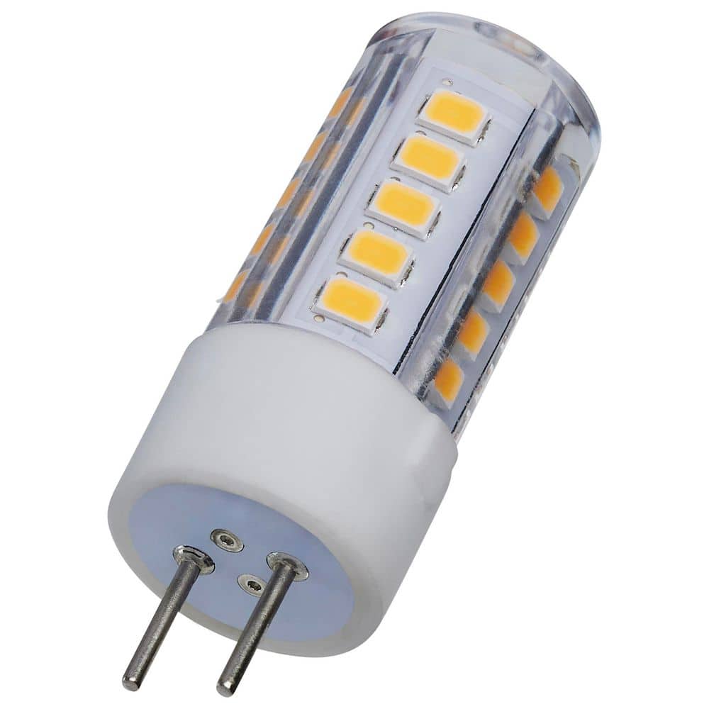 40-Watt Equivalent T6 GY6.35 Base Clear 3000K Dimmable Damp Indoor Specialty Capsule LED Bulb (12-Pack) price history on PriceWatchPro