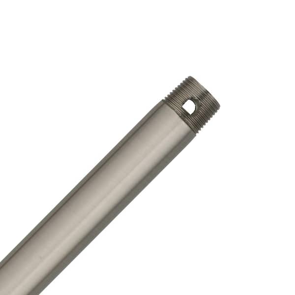 Hunter 18 in. Brushed Nickel Extension Downrod for 10 ft. or 11 ft. ceilings