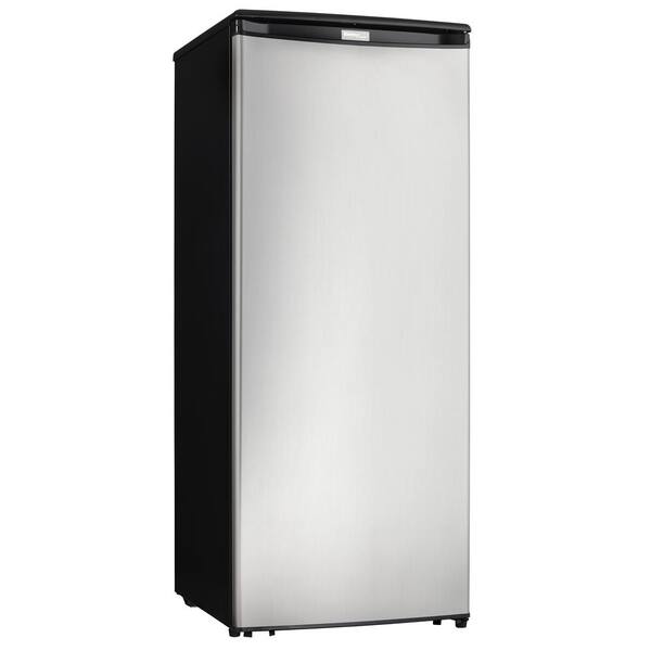 Danby 8.5 cu. ft. Manual Defrost Upright Freezer in Stainless Steel  DUFM085A4BSLDD - The Home Depot