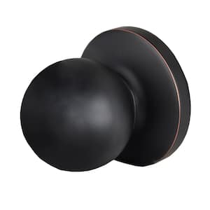 Oil Rubbed Bronze Commercial Passage Ball Knob Trim for Panic Exit Device